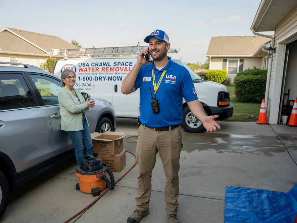 Crawl Space Water Removal Hanford, CA FAQs